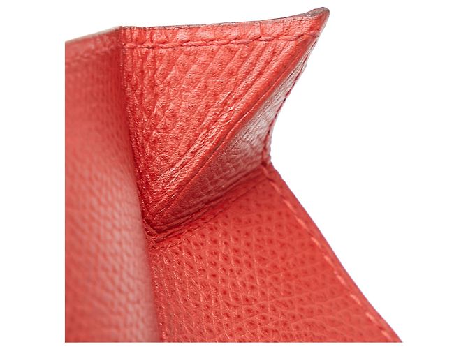 Hermès Hermes Rojo Le 24 monedero Roja - vista 7