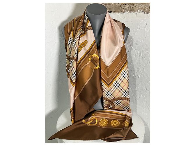 Burberry Seidenschal Mehrfarbig Mehrfarben - Ansicht 4