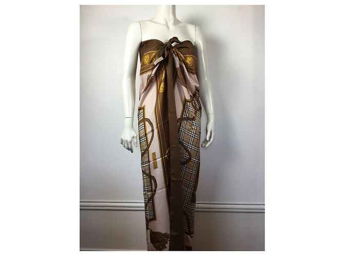 Burberry Seidenschal Mehrfarbig Mehrfarben - Ansicht 5