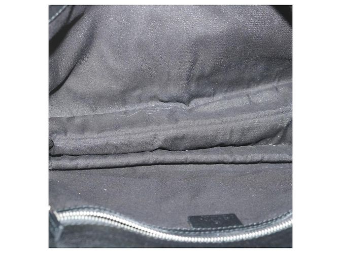 GUCCI Borsa a tracolla intrecciata in pelle nera 115746 Auth ki3687 Nero - vista 11