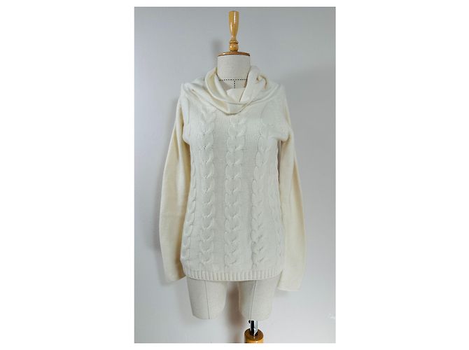 Autre Marque Jersey Katia Serafini de cachemira blanco - vista 2