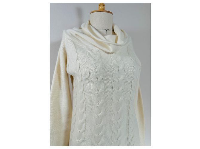 Autre Marque Jersey Katia Serafini de cachemira blanco - vista 3