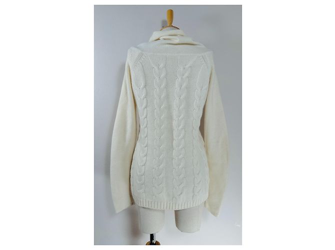 Autre Marque Jersey Katia Serafini de cachemira blanco - vista 5