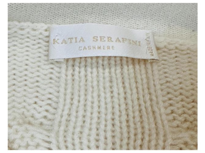Autre Marque Jersey Katia Serafini de cachemira blanco - vista 6