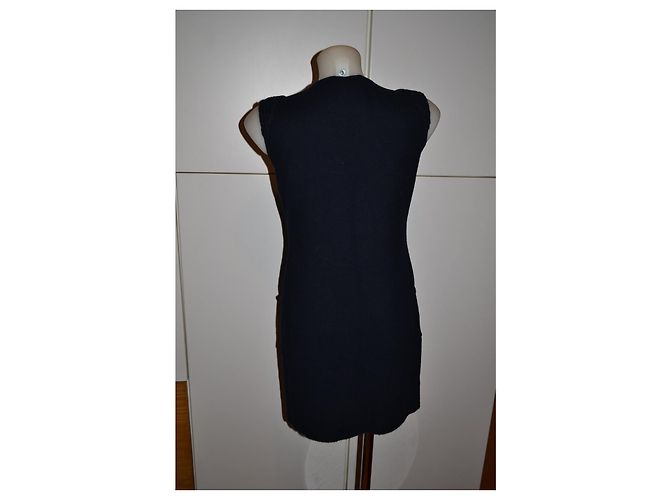Ermanno Scervino Wollkleid Blau - Ansicht 3