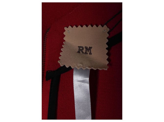Vestido midi Roland Mouret de lana rosa - vista 4