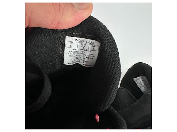 Sneakers Patrick Ewing Nere Rosse Pelle Sintetico Nero Rosso Multicolore - vista 5