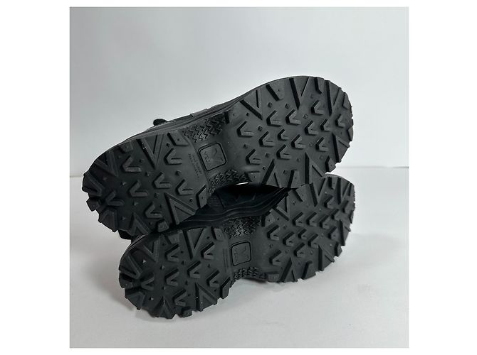 Veja Venturi Ripstop Turnschuhe Schwarz Leder - Ansicht 5