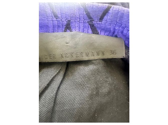 Haider Ackermann blue runway blazer - view 6