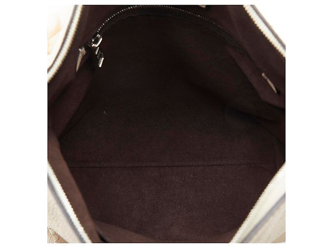 Louis Vuitton Monogramma Marrone Mahina Babylone Catena BB Beige - vista 5