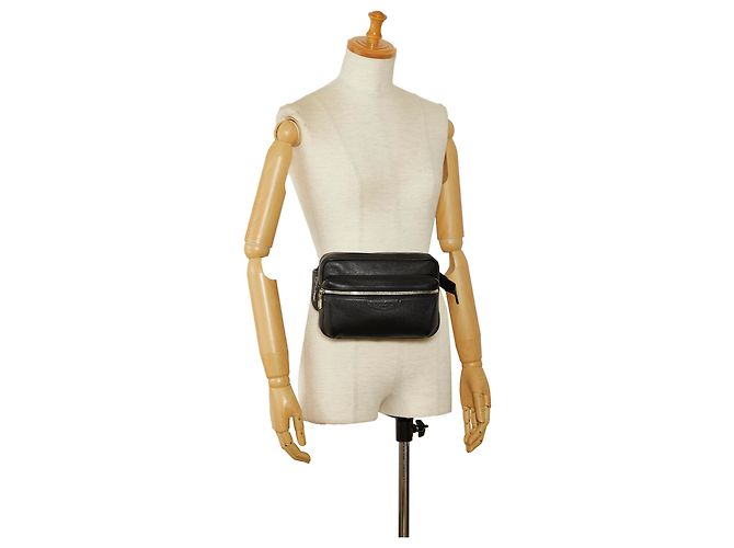 Bumbag Marsupio da esterno Taiga nero di Louis Vuitton - vista 9