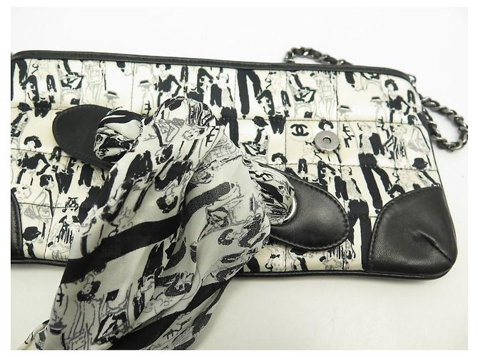 NUOVA TAVOLETTA DI CIOCCOLATO CHANEL MADEMOISELLE BORSA SCIARPA IN SETA COCO - vista 12