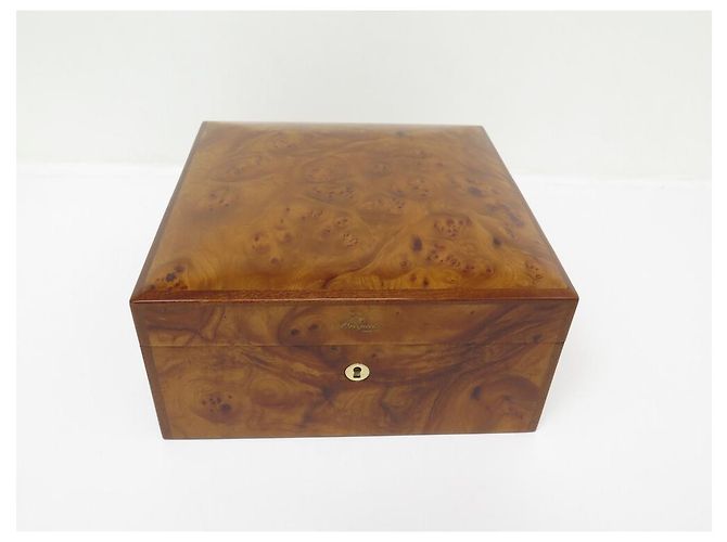 BOX FÜR BREGUET CLASSIC GROßE KOMPLIKATIONSUHR ULME LUPE HOLZ Braun - Ansicht 2