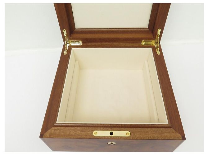 BOX FÜR BREGUET CLASSIC GROßE KOMPLIKATIONSUHR ULME LUPE HOLZ Braun - Ansicht 6