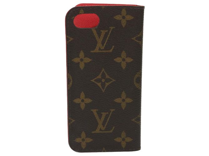 Custodia per Iphone Louis Vuitton Marrone - vista 2