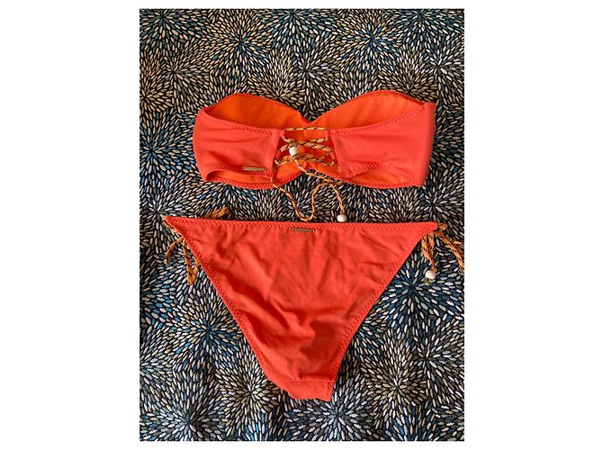 Stella Mc Cartney Traje de baño de dos piezas Stella McCartney naranja - vista 7