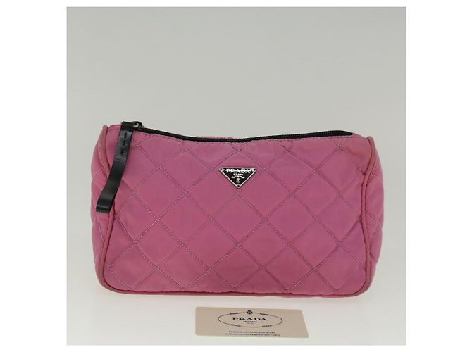 PRADA Marsupio Nylon Rosa Auth bs9660 - vista 12