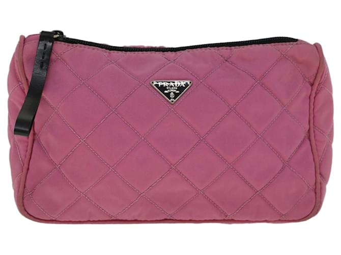 PRADA Marsupio Nylon Rosa Auth bs9660 - vista 13