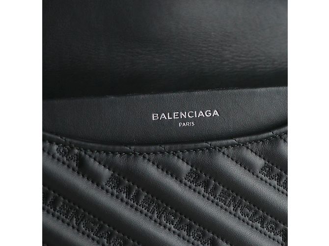 BB Round BALENCIAGA Sacs à main T.  Cuir - vue 7