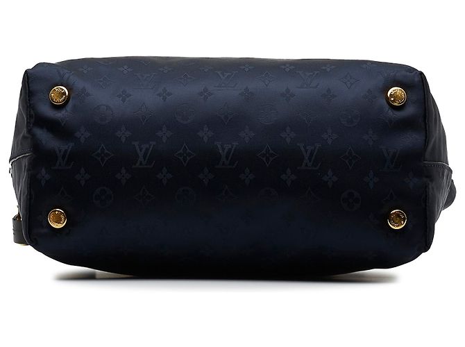 Louis Vuitton Blue Monogram Nylon Desire Lockit Vertical MM Blau - Ansicht 4