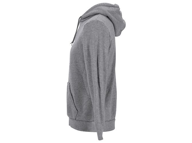Autre Marque Adidas Logo Hoodie aus grauer Baumwolle - Ansicht 2