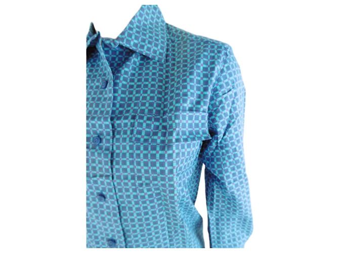 Christian Dior Tops Azul - vista 2