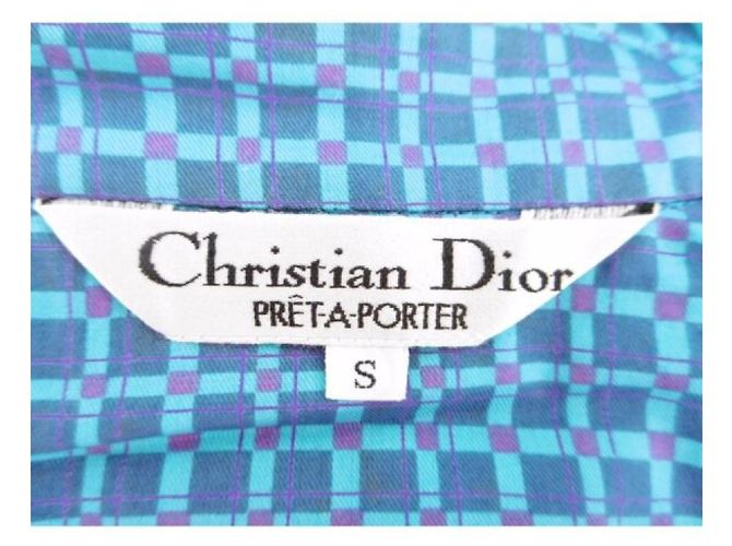 Christian Dior Tops Azul - vista 8