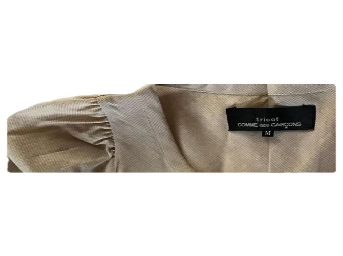 Comme Des Garcons Kleider Beige - Ansicht 10