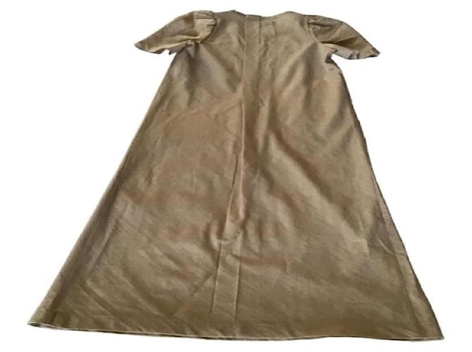 Comme Des Garcons Kleider Beige - Ansicht 2