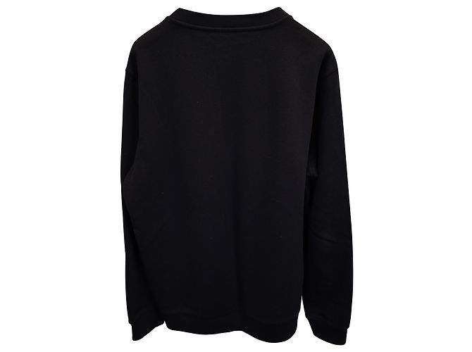 Givenchy Shark Print Sweatshirt aus schwarzer Baumwolle - Ansicht 2