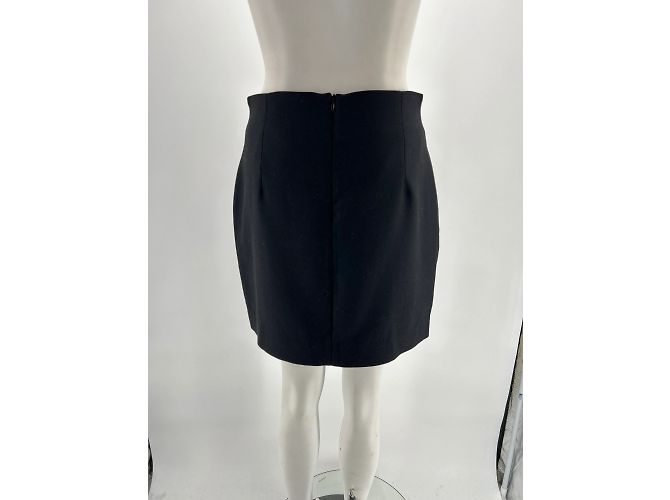 Autre Marque Faldas Drae T.International M Lana Negro - vista 2