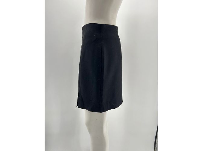 Autre Marque Faldas Drae T.International M Lana Negro - vista 3