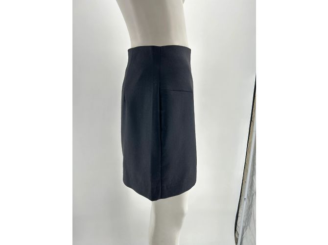 Autre Marque Faldas Drae T.International M Lana Negro - vista 4