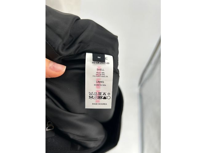 Autre Marque Faldas Drae T.International M Lana Negro - vista 6