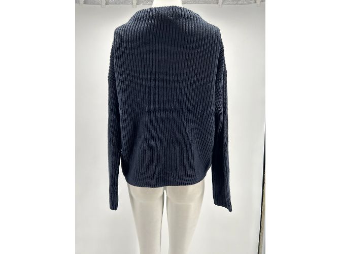 Autre Marque Opus punto T.FR 36 Algodón Azul marino - vista 3