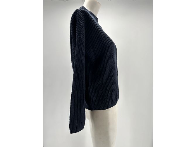 Autre Marque Opus punto T.FR 36 Algodón Azul marino - vista 4