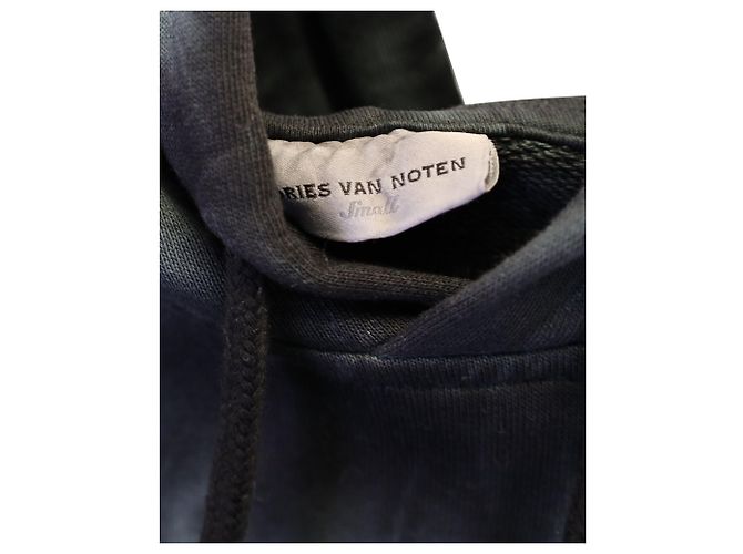 Dries Van Noten trocknet van noten Grüner Tie-Dye-Hoodie - Ansicht 3
