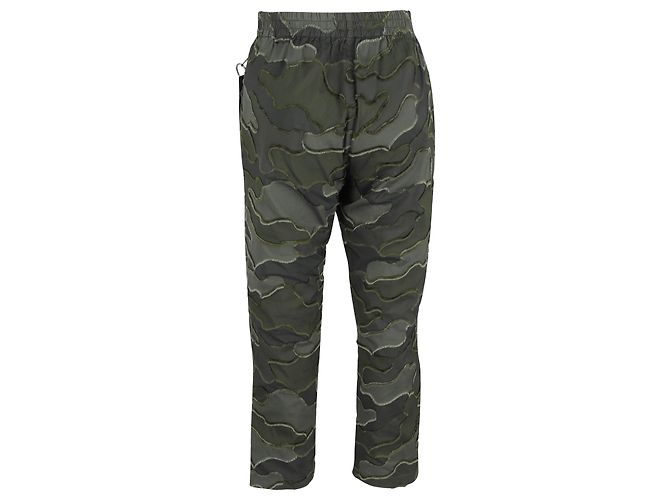 Dior Camouflage-Hose mit elastischem Bund aus grünem Polyester - Ansicht 3