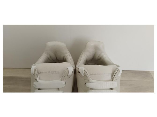 Alexander Mcqueen Sneaker Leder Creme - Ansicht 4