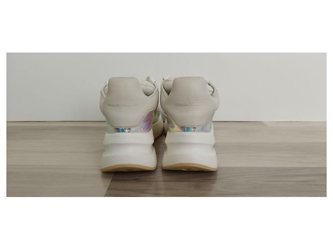 Alexander Mcqueen Sneaker Leder Creme - Ansicht 5