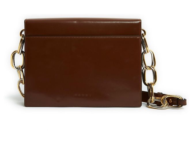 Marni Minimale braune Schmuckschatulle - Ansicht 4