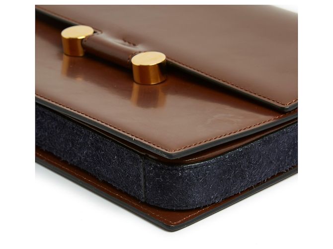 Marni Minimale braune Schmuckschatulle - Ansicht 6