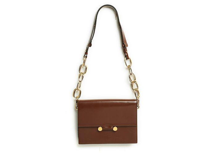Marni Minimale braune Schmuckschatulle - Ansicht 8