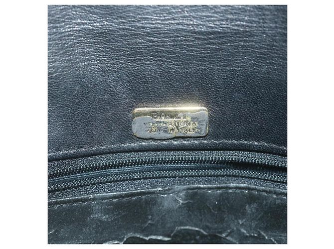 BALLY Borsa a Spalla Pelle Nera Auth bs9690 Nero - vista 10