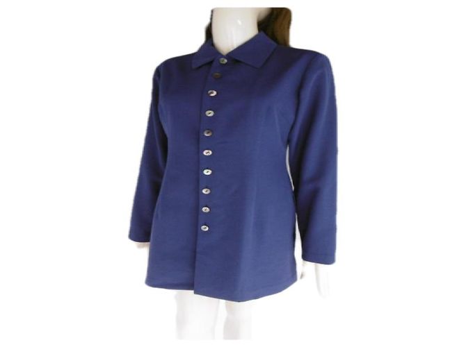 Comme Des Garcons Jacken Marineblau - Ansicht 11