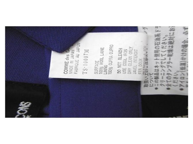 Comme Des Garcons Jacken Marineblau - Ansicht 12