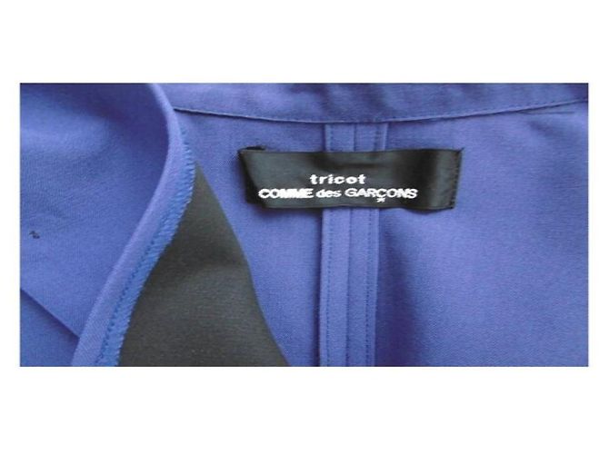 Comme Des Garcons Jacken Marineblau - Ansicht 13