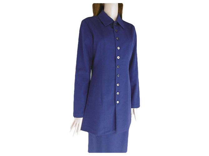 Comme Des Garcons Jacken Marineblau - Ansicht 8