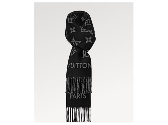 Louis Vuitton Sciarpa LV All About MNG nera Nero - vista 2