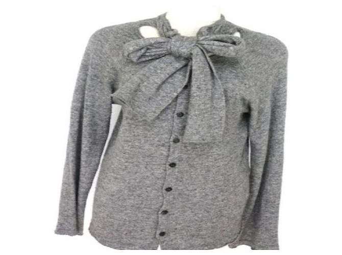 Comme Des Garcons Jacken Grau - Ansicht 4
